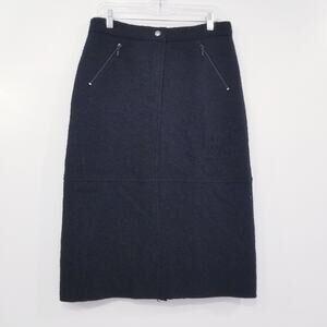 Alexandra Bartlett 100% Wool Skirt